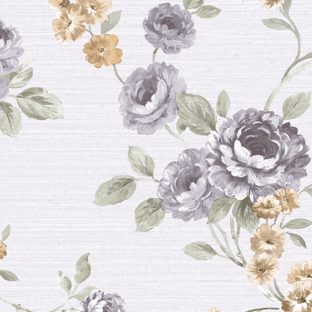 Papel Tapiz Roses Gray 5729514