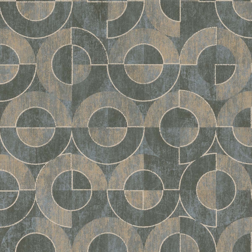 Papel Tapiz Emil & Hugo Colección Linen House MILL STONES SMOKEY GREEN 301877