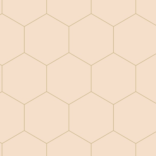 [139226] Papel tapiz con estampado hexagonal rosa melocotón claro 156139226 156-139226