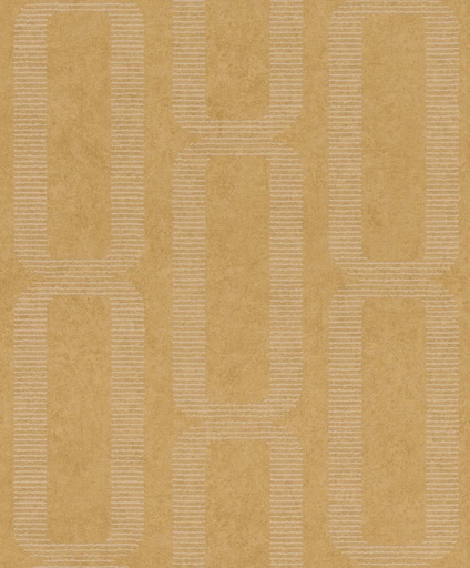 [301846] Papel Tapiz Emil & Hugo Colección Linen House CUBE GOLDEN YELLOW 301846