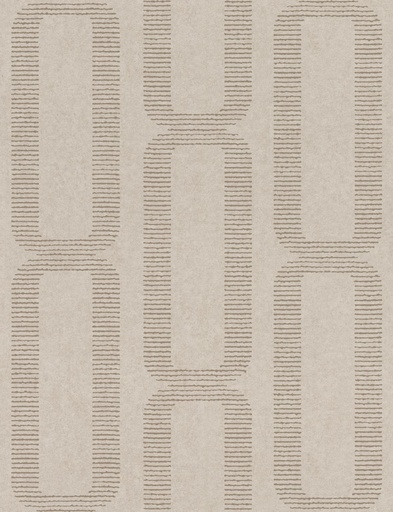 [301853] Papel Tapiz Emil & Hugo Colección Line Linen House - CUBE BEIGE 301853