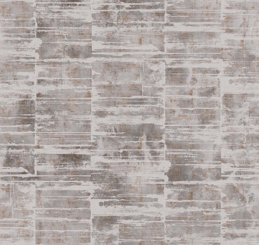 [302706] Fotomural Emil & Hugo Colección Linen House BLOCK PRINT GREY 3,18M X 3,00M 302706