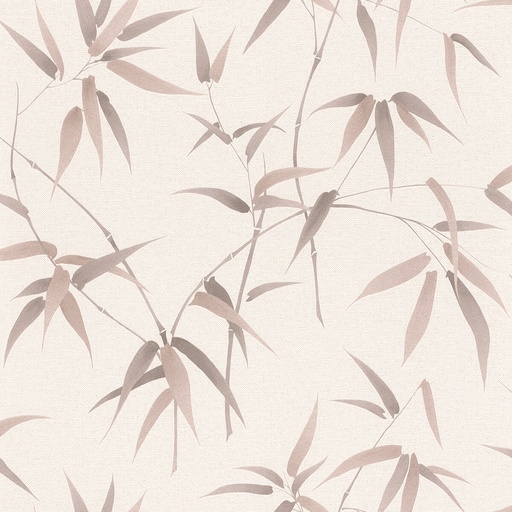 [291390] Papel Tapiz Emil & Hugo Colección Sakura BAMBOO COTTON WHITE-POWDER 291390